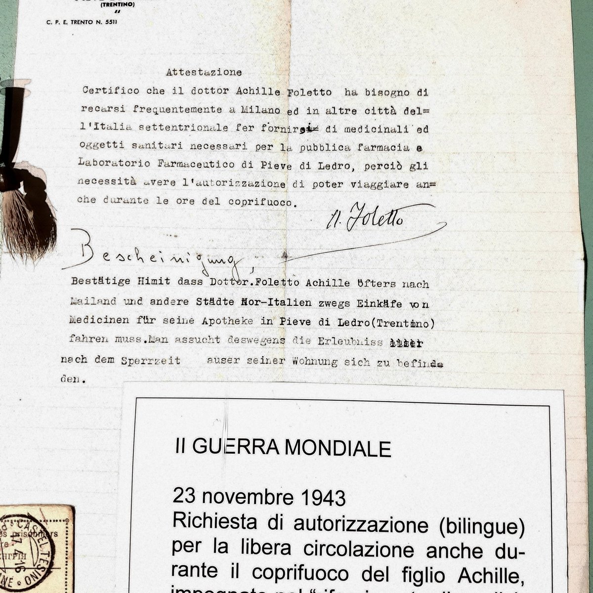 liquorifoletto's tweet photo. Le dinamiche cruente che il (nonno) dr. Achille visse nell' ospedale militare di Riva del Garda durante la seconda guerra, diedero lo spunto per la creazione di un prodotto che risollevasse lo spirito e la vista dei soldati oppressi.
#foletto #piccorosso #botanichedautore https://t.co/p1tjYli1KD