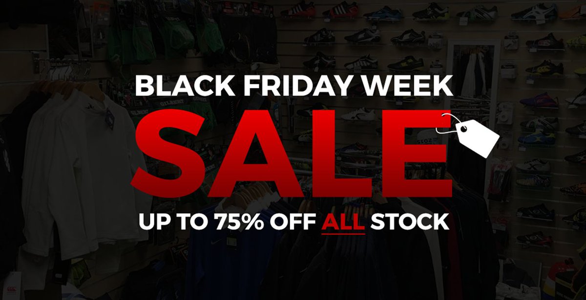 Original_Sports's tweet photo. Our last week at Progress Road, all stock must go. Black Friday prices across the whole store, for the whole week. Pop in to avoid disappointment! 

#blackfridayfeeling #BlackFriday #Sale #Sports #Essex #Southend #LeighOnSea #Shopping #Discounts https://t.co/d9ry1Fiwt7
