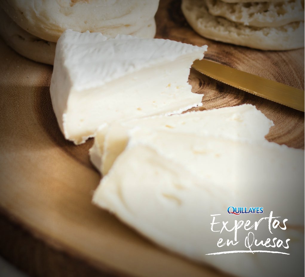 Reconocible por su corteza blanca, el queso Brie tiene una textura muy cremosa y un delicado sabor a mantequilla que se intensifica con el tiempo 💗 #ExpertosEnQuesos