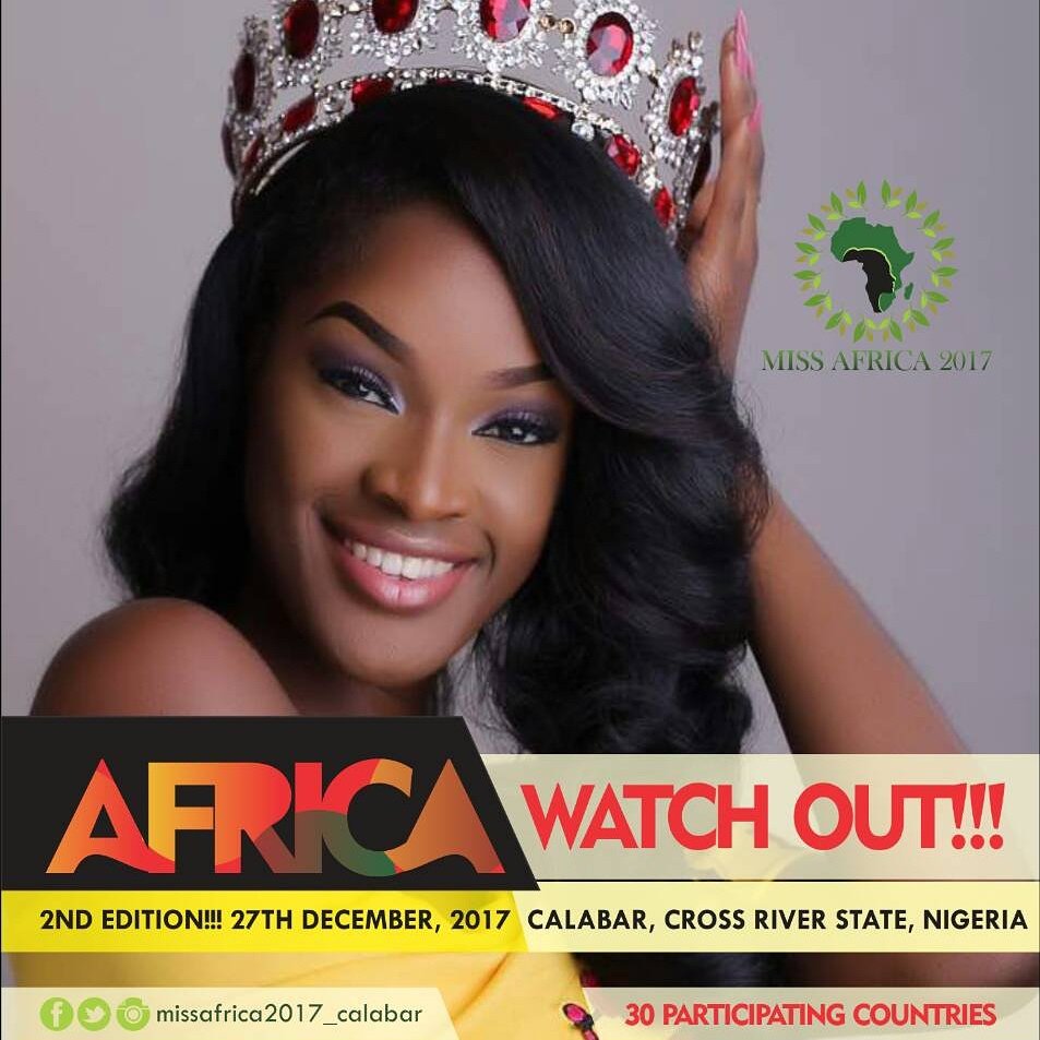 Beatdigg's tweet photo. Introducing the 2nd Edition of #MissAfrica2017 beauty pageant hosted in the beautiful city of Calabar Cross River State, holding at The prestigious Calabar International Convention Center on Dec 27th 2017 #MIGRATION @MissAfrica_2017
https://t.co/VAMUHj2IBD https://t.co/1HWbZT4unZ