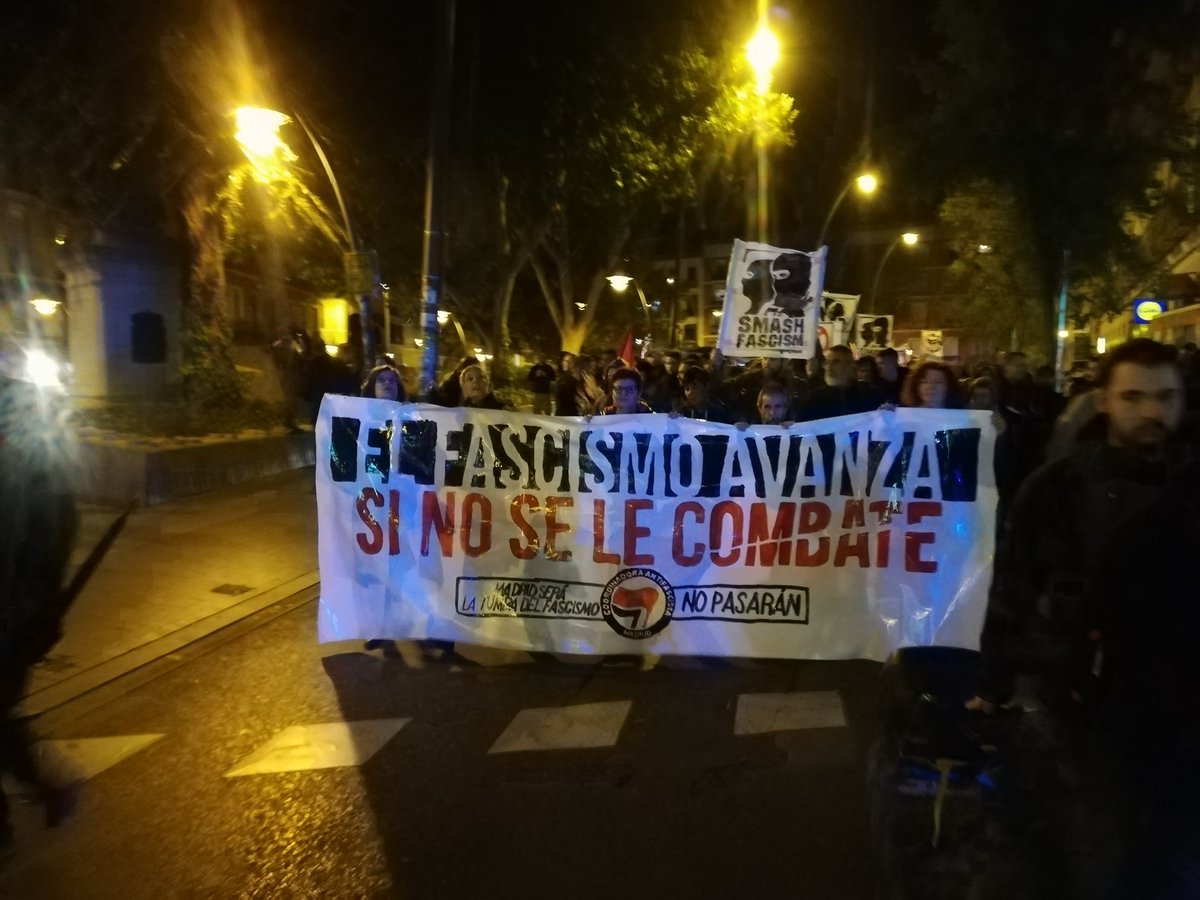 apgetafe's tweet photo. #20N Seguimos luchando por un #GetafeParaTodas en el que todas podamos vivir libres y sin miedo a las violencias fascistas. #Getafe https://t.co/k8mukYkUbv
