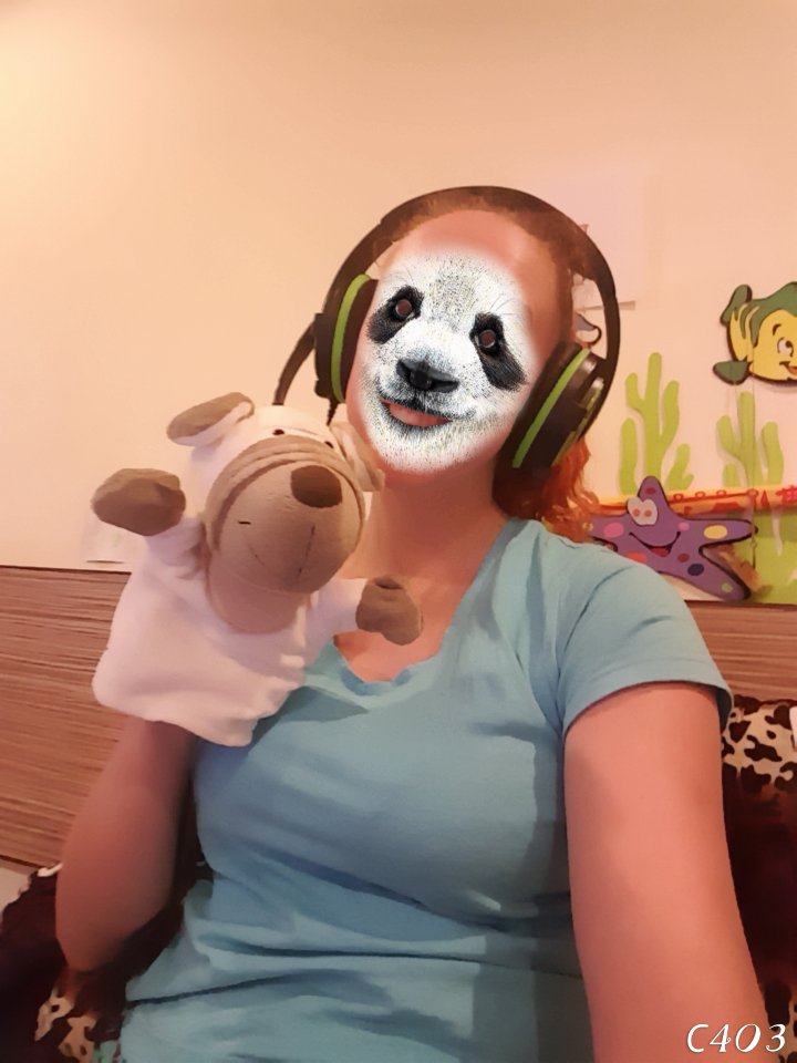 sineadlynch91's tweet photo. The Dada panda came to visit in class today! @DaDaABCofficial #DaDaABCselfie https://t.co/3XBh5YPugS