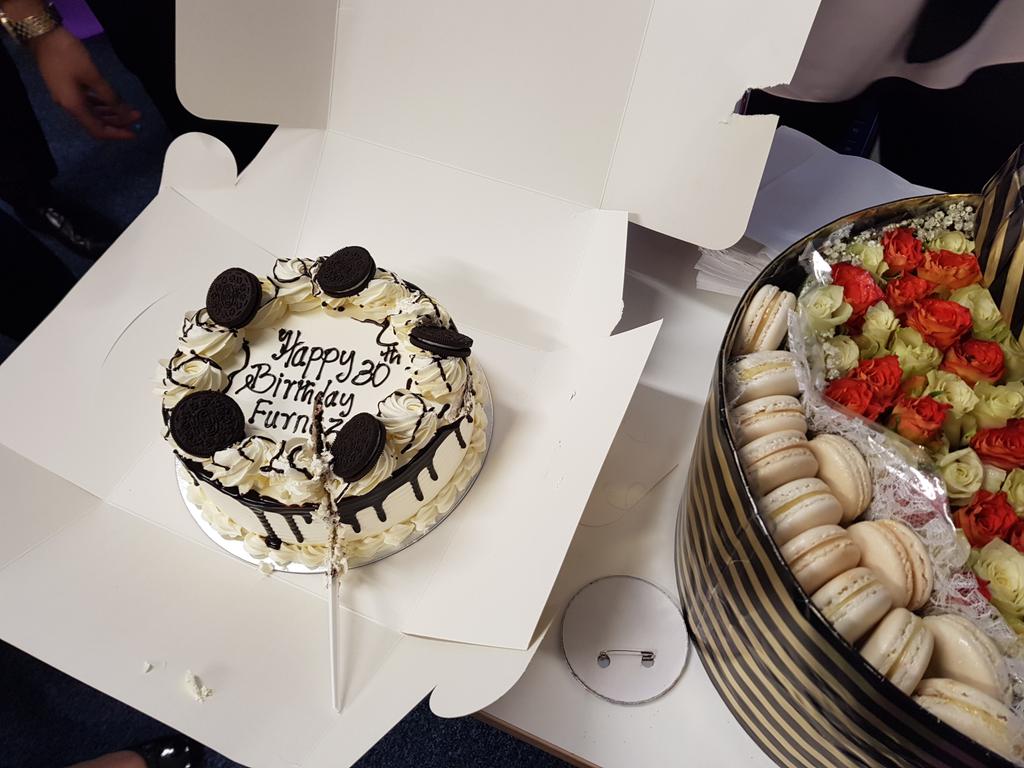 LDEfurnaz's tweet photo. Can't believe I forgot to tweet this.  The most amazing Built Environment students threw me a surprise birthday shin-dig a couple weeks ago. I feel incredibly lucky! @LDEUTC here's to turning 18 again!! 👌☺ https://t.co/SxkSGMHRVZ