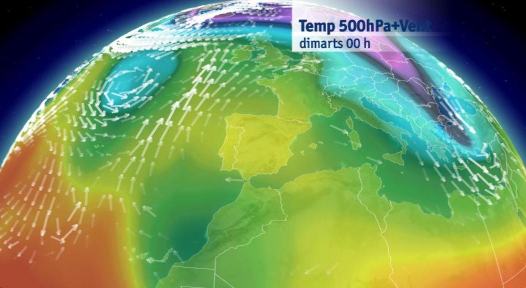 SoniaPapell's tweet photo. Arrenca una altra setmana marcada per l'#anticicló: els #fronts, les #borrasques i les possibilitats de #precipitacions circulen per latituds allunyades a la nostra... #bloqueig #estabilitat #monotonia fins ben bé #divendres😬 https://t.co/uTpGQHwtV3
