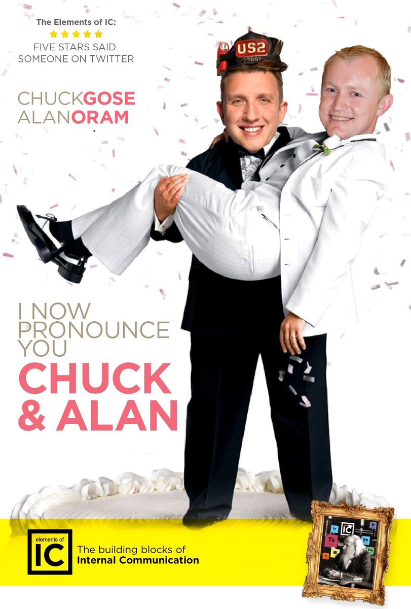chuckgose's tweet photo. #smilelondon @Simply_Marc turning me into a robot is my second favorite graphic of all time. The first? #elementsofic https://t.co/4Q8Vyx0xL1
