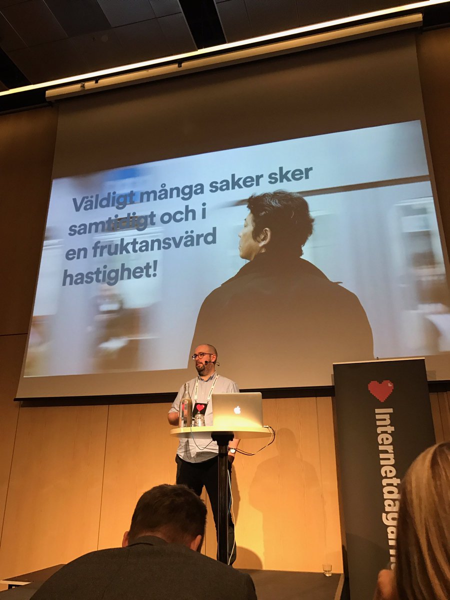 JessicaDrugge's tweet photo. På plats under #ind17 och lyssnar till flera talare som  pratar under temat: finns det en framtid bortom storstäder och startups? https://t.co/vjB3mxRFsS