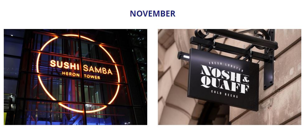 JenrickCom's tweet photo. Another opportunity for you to have a meal on us. This months prize is a meal at London's Sushi Samba or Birmingham's Nosh & Quaff! #50th #dinner #nosh&quaff #sushisamba #London #Birmingham #HeronTower #50yearsofrecruitment #bdaypresents #bday #winners #50yearsold https://t.co/j5Hon7pEbF
