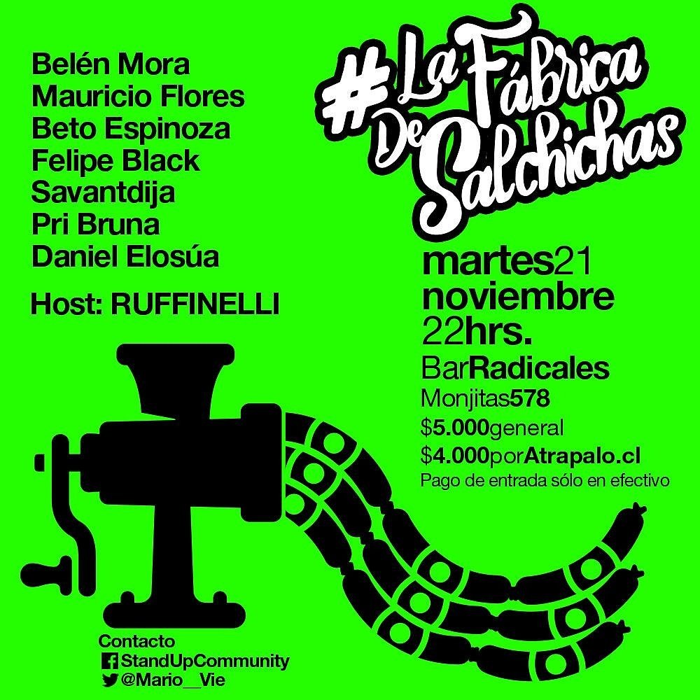 Voh cachay que esta weá es mañana y que va a estar máxima? Las mansas mezclas! Reserva ahora tu descuento en <a href="/atrapalochile/">Atrápalo Chile</a>