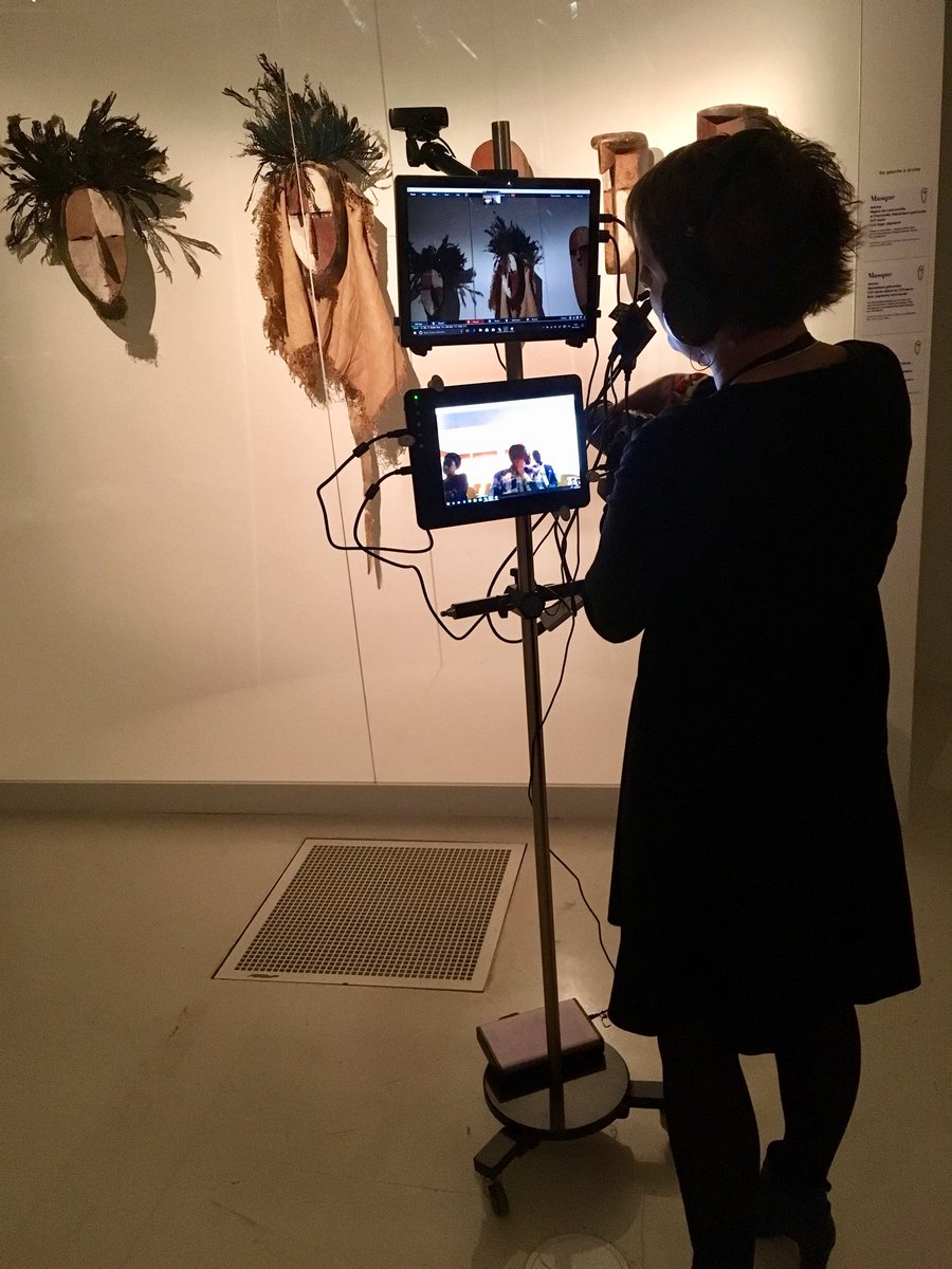 amisquaibranly's tweet photo. #LesForetsNatales du @quaibranly en direct pour la @MamGalerie à Douala, Cameroun !
#webvisite #exposition #echange #innovation https://t.co/2uvZ1c8eO8