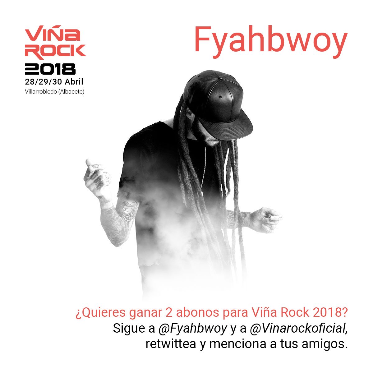 Fyahbwoy's tweet photo. El próximo miércoles 22 de noviembre a las 12 del mediodía anunciaremos al ganador 🔥🔥🔥#viñarock18 #fyahbwoy @VinaRockOficial https://t.co/OzaXfjbKYL