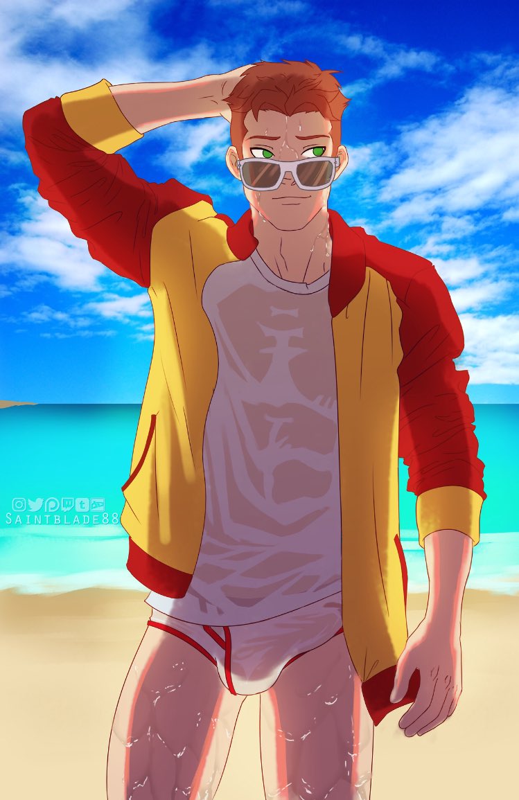 "Anyone joining for a beach day?"
