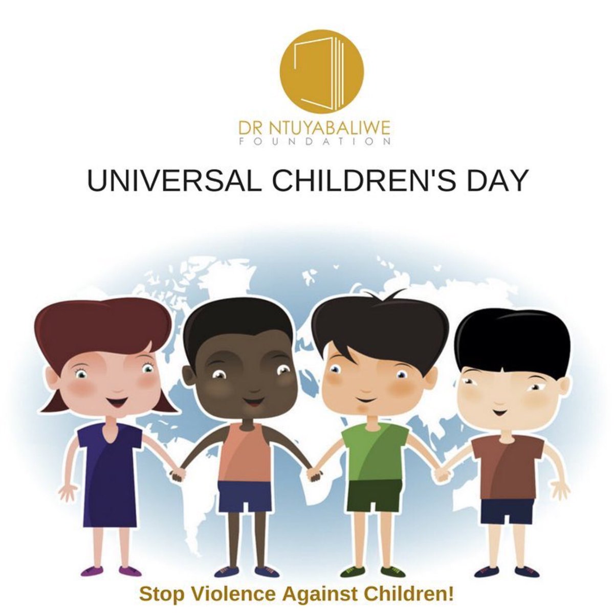 DrNtuya's tweet photo. Today, as we celebrate this day, let us join hands to 'Stop Violence Against Children'. As it will help in building them for a better future. Happy Universal Children's Day. #WorldChildrenDay2017 https://t.co/8FLEXpxwda