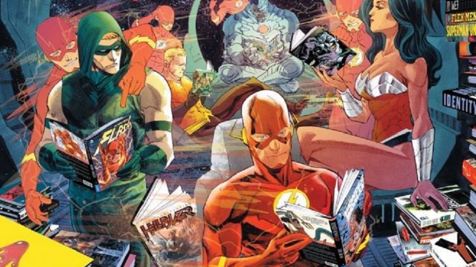 DT2ComicsChat's tweet photo. #ThouShaltNot flip out on Social Media about a #comicbookmovie and you don't, nor have you ever, read #comics.

😐

#DoYouEvenComicBook 

Barry Allen is blonde.
So is Arthur Curry.
Hal Jordan helped found the #JusticeLeague.
So did J'onn J'onzz.
No Cyborg in the beginning. https://t.co/aAmUdiTaQo