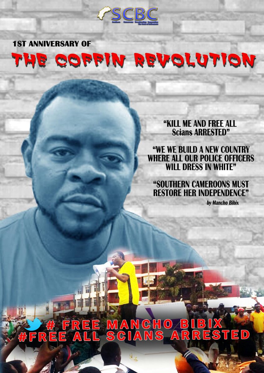 joyce_sah's tweet photo. #FreeManchoBibixy
#FreePenn
#FreeAllArrested
#SouthernCameroons must be Free https://t.co/P3rVlYARTj