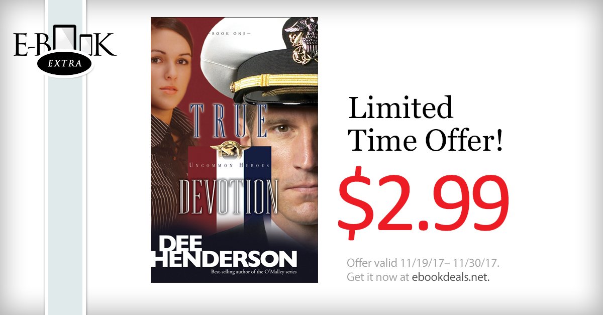 ebookextra's tweet photo. TRUE DEVOTION by bestselling author Dee Henderson is available now for only $2.99 at https://t.co/fCKwbTsFNR! #eBookDeals #DeeHenderson https://t.co/vkMrgiid5i