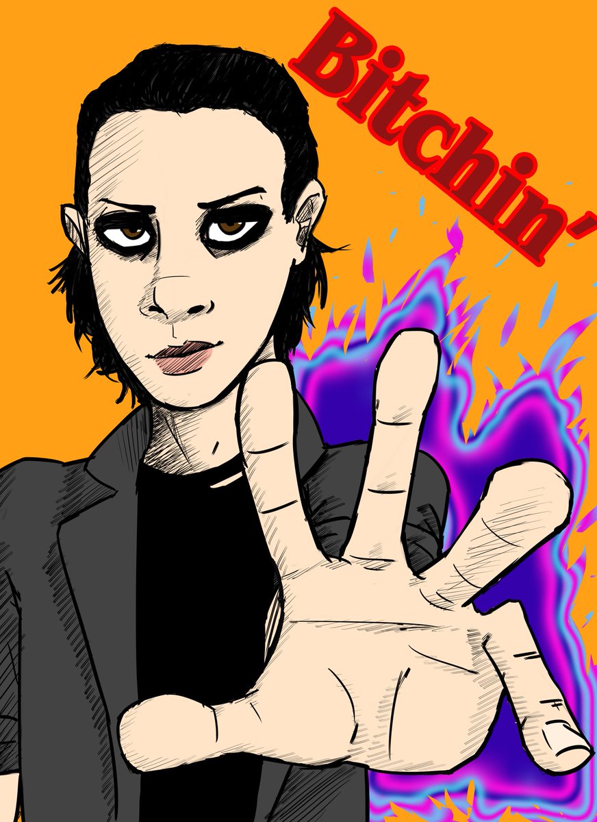 F0SNI's tweet photo. Some more stranger things character fan art. @milliebbrown @Stranger_Things
#drawing #art #eleven #strangerthings #strangerthings2 #bitchin #punkeleven #punk #telekinesis #11 #creative #fanart https://t.co/PLphaoh9Yf