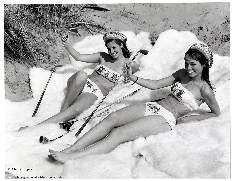 UoD_Archives_RM's tweet photo. This photoshoot for St Andrew's Woollen Mill took place at the West Sands, St Andrews. I'd avoid taking a dip though....#wetwool. Image from the fantastic Alex Coupar collection.
#archivecatwalk @explorearchives https://t.co/Uzt9o2gHDg