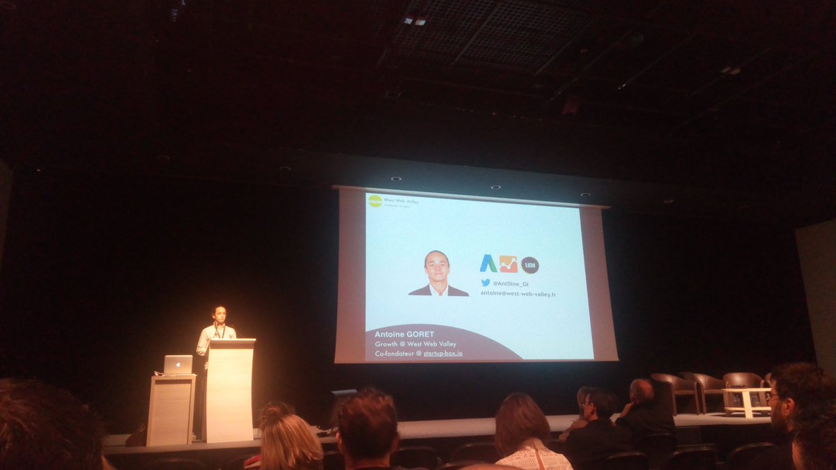 SoluticWeb's tweet image. Intervention d'@Ant0ine_Gt - @West_Web_Valley qui nous présente : "Croissance et développement commercial : activez vos ventes grâce au digital !" #solutic #web #numerique