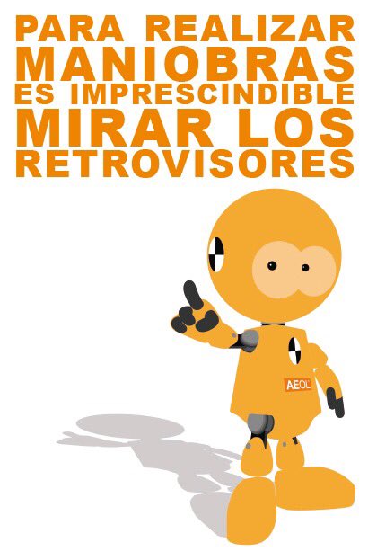 AeolSegVial's tweet photo. Recuerda que para realizar maniobras es imprescindible mirar los retrovisores. #AEOL #SeguridadVial solo en #AutoescuelasdeCalidad https://t.co/Hafmnb9YHi