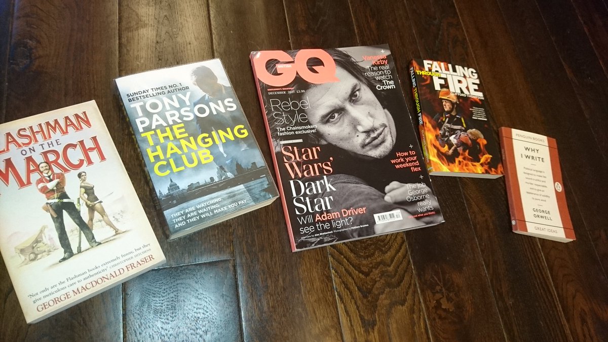 Cliff_Thompson1's tweet photo. Those who opened their doors and their hearts, who listened and cared: @TonyParsonsUK @JonnyGeller @CurtisBrown @BritishGQ #Orwell @TheMirrorBooks #KX30 https://t.co/lTPqwAp1qw