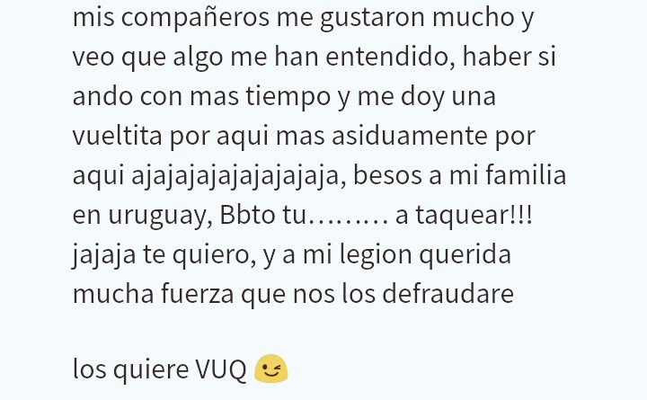 FamiliadeHugo's tweet photo. Blog de Hugo❤ A MI LEGIÓN QUERIDA 💪💪 https://t.co/SFbX2ktBp1