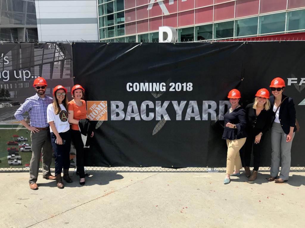 HomeDepotFound's tweet photo. Today as we say goodbye to the Georgia Dome, we become one step closer to saying hello to The Home Depot Backyard - a 13-acre green space that will bring together local residents with unique events: https://t.co/ZSVkuJjPKr https://t.co/TbwdasfZQj