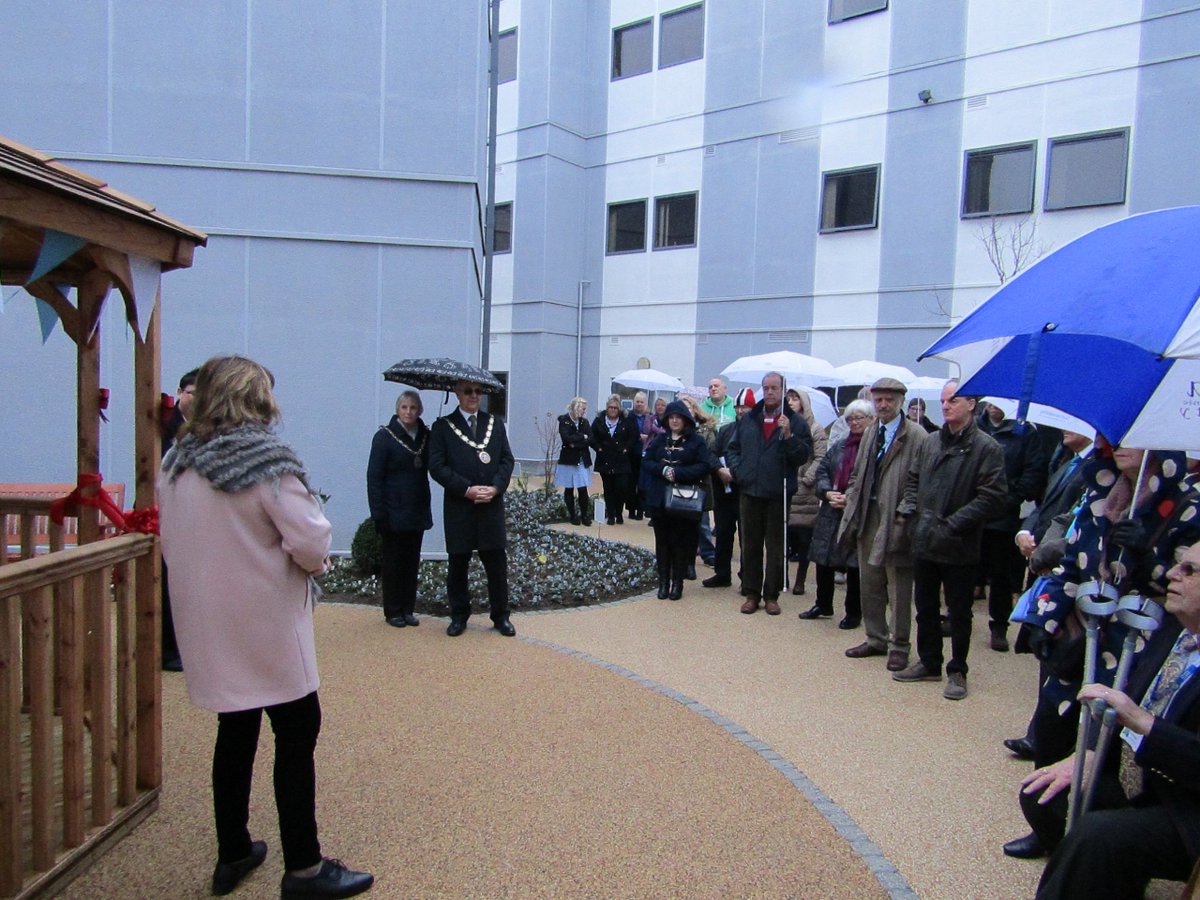 On Saturday we celebrated our second (Live-Well) Dementia Garden.  Thank you to <a href="/NickAlston_cm1/">Nick Alston CBE DL</a> <a href="/HodbyFran/">Fran Hodby</a> <a href="/elmarieswanepo5/">Elmarie Swanepoel</a> #Sheilasalmon &amp; <a href="/ChelmsMayor/">Chelmsford Mayor</a> for lovely speeches.   
 Don't forget the work of volunteers...and donors who shaped this into reality! #team @mehtcharity