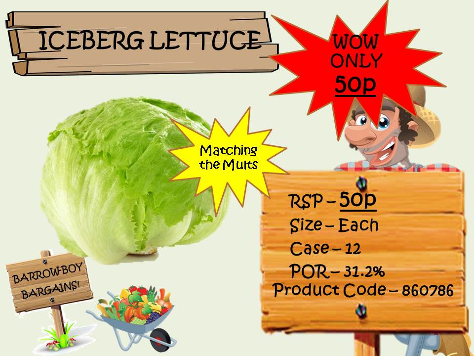 BarrowBoySPAR's tweet photo. I've not tweeted for a while, but you've asked to lettuce in to more deals!  Try this one - it will go down a treat! @SPARDSAP https://t.co/04xqGKZa9X