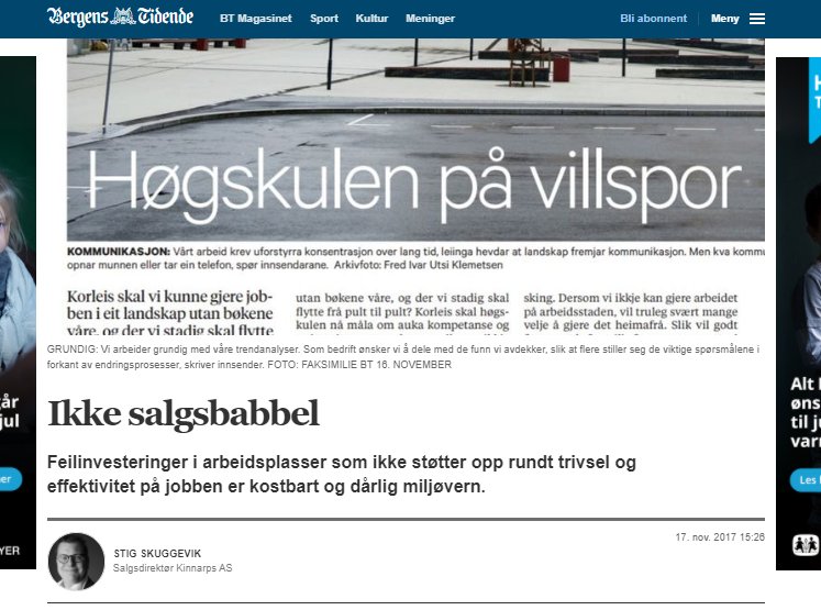 SUF på HVL tweet media