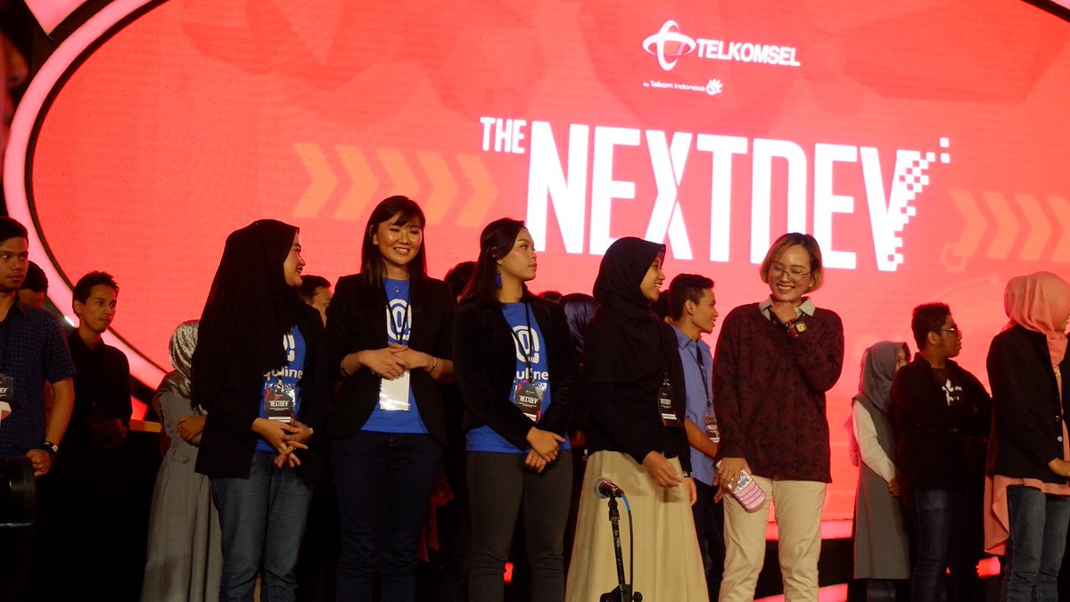 NextDev_id's tweet photo. SELAMAT kepada TOP 8 #NextDevCompetition ! 

Health: Cekmata &amp; Comrades
Education: Squline &amp; Qeedee
Agriculture: Karapan &amp; Growpal
Transportation: Marlin booking &amp; Go Bandung Disiplin

Lihat keseruan speed challenge yang sedang berlangsung di Instagram #thenextdev #NextDev2017 https://t.co/ocJ8DijNfD