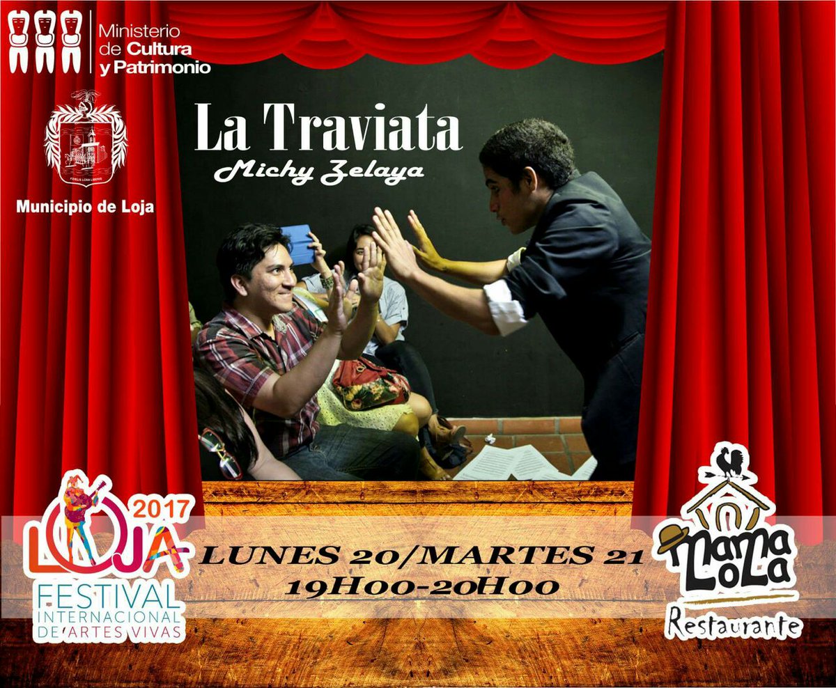 MamaLolaRest's tweet photo. Hoy llega el festival a Mama Lola!.. 

Presentaremos dos funciones 19h00 y 20h00

Reservas al 2614-381 /0984165935
La entrada no tiene costo https://t.co/4CEumotYJ0