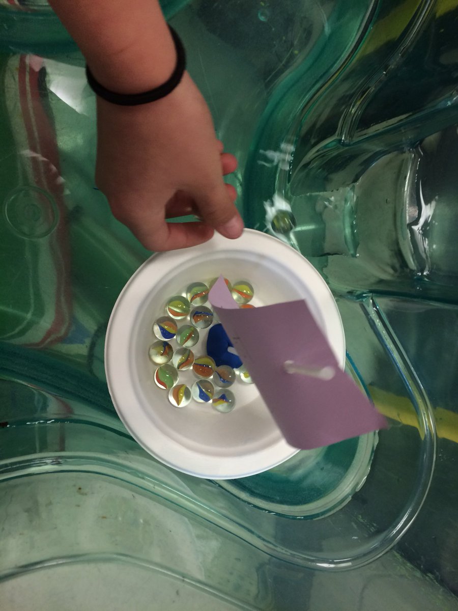 TDSB_SteveB's tweet photo. Scientists in School ask Kindergarten students , “How many marbles will it take to sink our boat?” Great excitement, water fun AND Science! https://t.co/z5mYL4JIEn