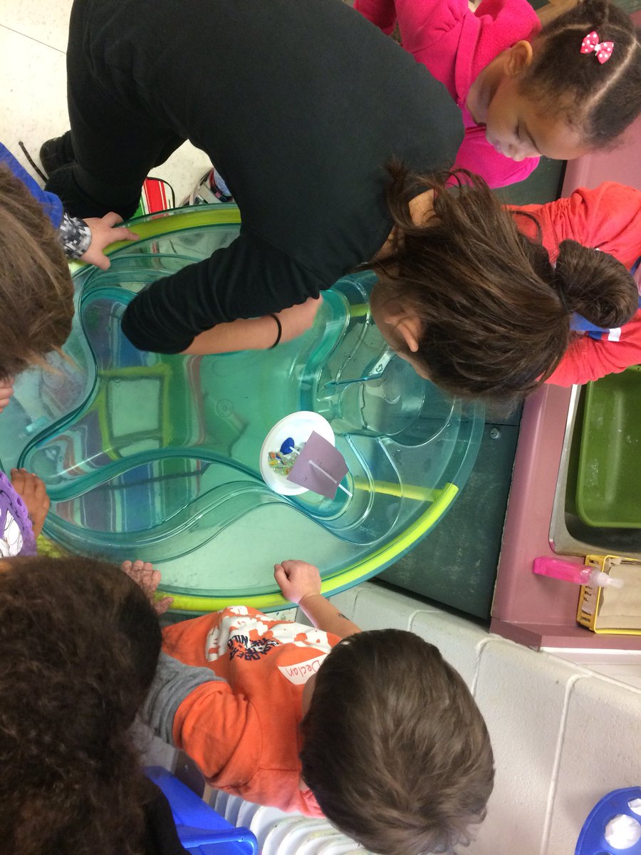 TDSB_SteveB's tweet photo. Scientists in School ask Kindergarten students , “How many marbles will it take to sink our boat?” Great excitement, water fun AND Science! https://t.co/z5mYL4JIEn