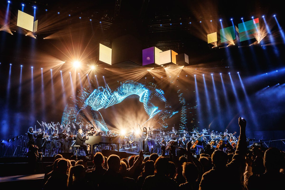 nightoftheproms's tweet photo. Ready for our next show?! Here's a picture from the kick-off in @rotterdamahoy ! 👌#notp17 https://t.co/tv9drViY8R