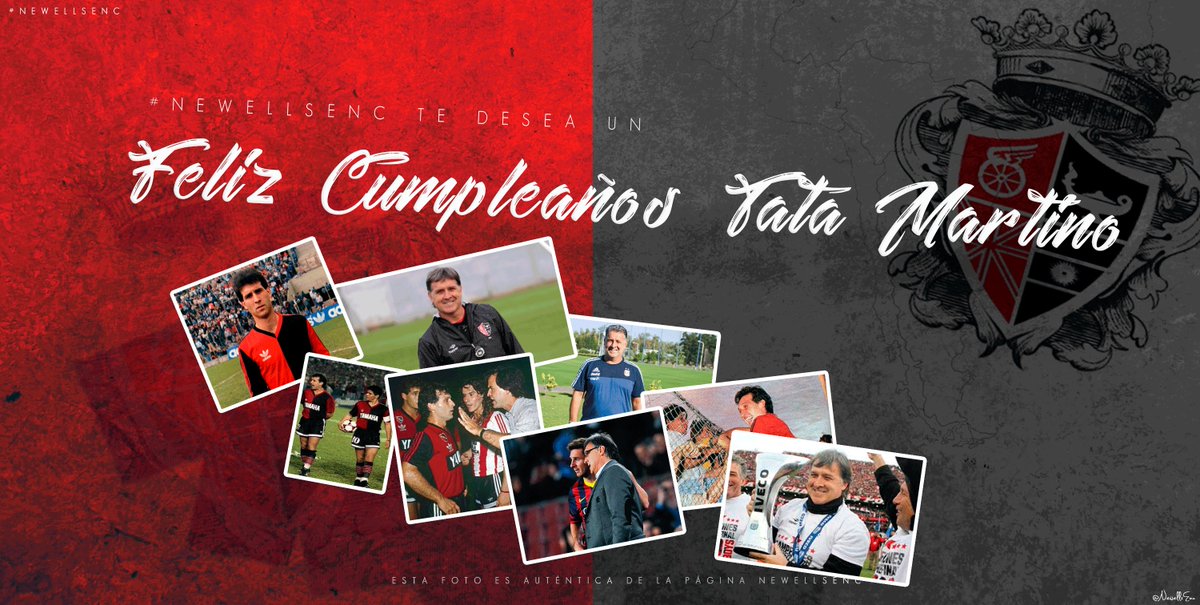NewellsEnc's tweet photo. #NewellsEnc te desea un Feliz Cumpleaños Tata !! https://t.co/diRr3gPsbM