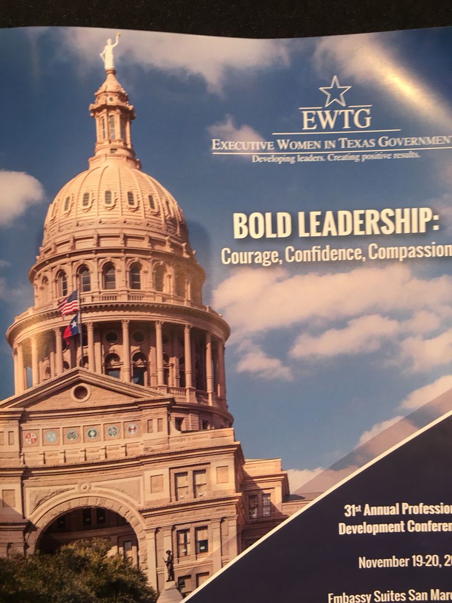purplehazeJD's tweet photo. Executive Women in Texas Government 31st Annual Professional Development Conference is under way!
****
#EWTG #women #professionaldevelopment #leadership #success https://t.co/11lpvzYfuA