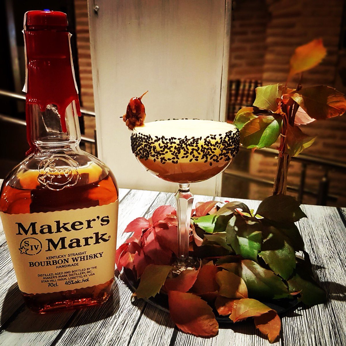 jose_guio's tweet photo. Tardes de Otoño, nuestra propuesta para #TheExcellenceProject. Desde el martes 21 podréis disfrutarlo en @LabCocktail. 
Maker's Mark | Laphroaig 10 | PX | Puré casero de calabaza | Chutney de mango | Espuma de cítricos ( naranja, lima, limón, mandarina y kumquat ) https://t.co/x6NbEkwfOg