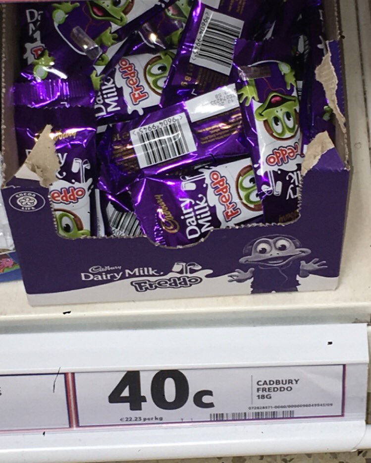 LeSteffieH's tweet image. 40c for a Freddo? 😱Where is the justice! My childhood self is weeping at this! #priceofafreddobar #freddobar #whatisthis #newpricewhothis