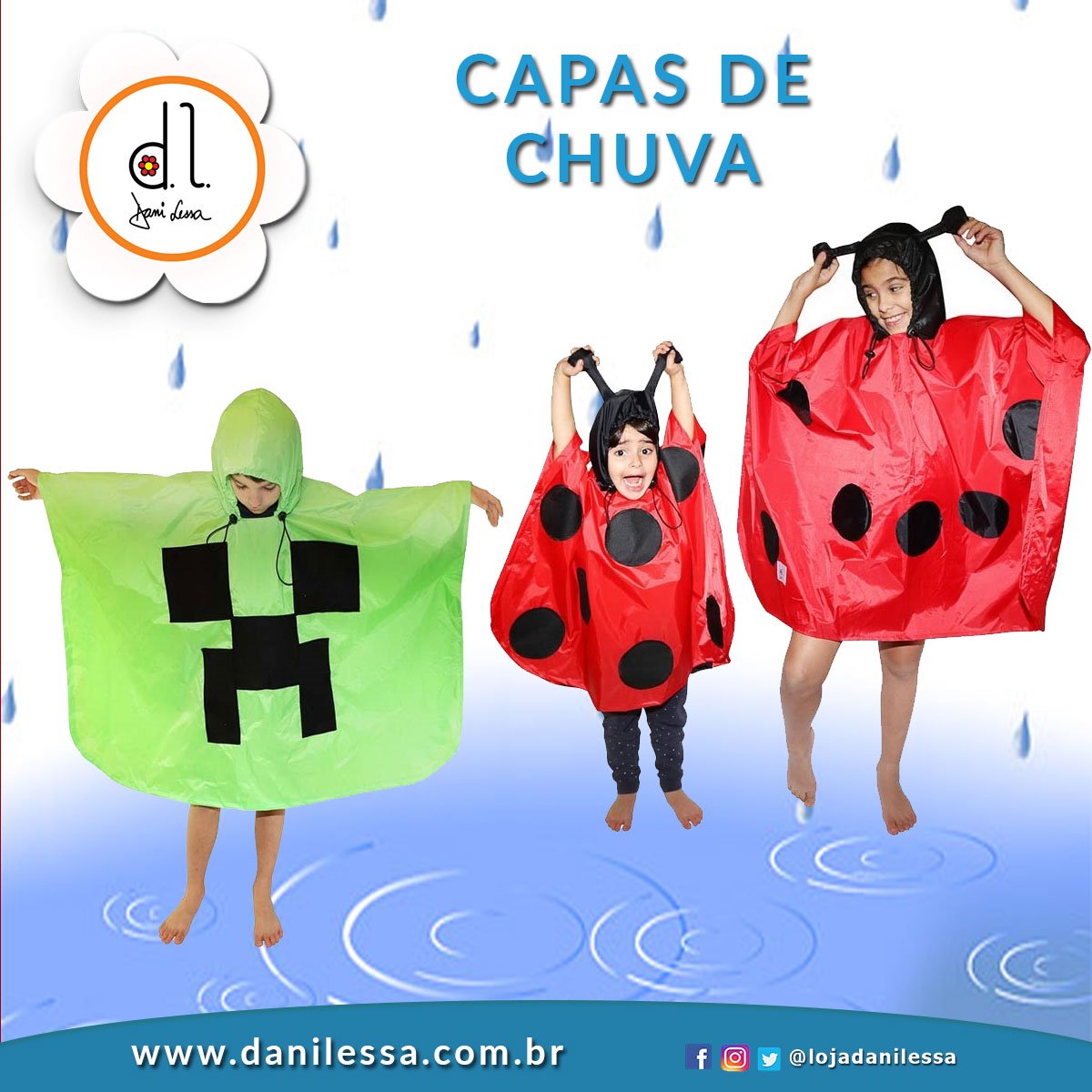 lojadanilessa's tweet photo. https://t.co/FQDGKtCiMO
#chuva #capasdechuva #diversão #proteção #crianças #infancia #infantil #kids #criançada #garotada #euuso #moda #maedemenina #maedemenino #fashionkids #modakids #kidsmoda #kidsfashion https://t.co/ZiqNb7YwET