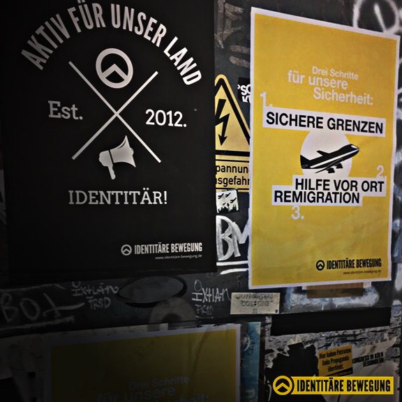 ib_koeln's tweet photo. Die einzigen Waffen, die unser Widerstand braucht. #identitär #Aktivismus #gewaltfrei #ColoniaNostra https://t.co/7lUue5EdPh