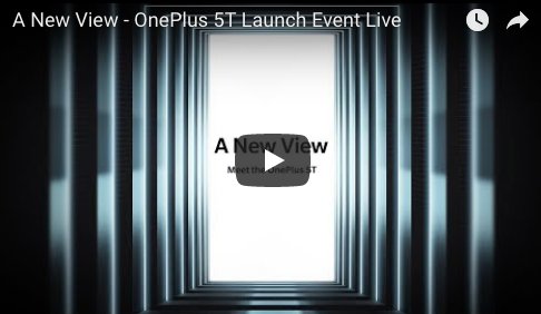DroidForums's tweet image. Watch The OnePlus 5T Announcement Right Here! #android #androidnews #oneplus5t bit.ly/2mJm6vc