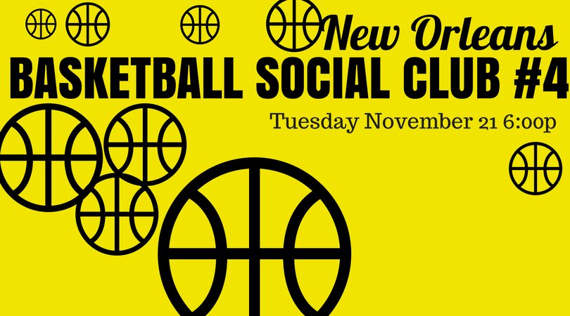 BourbonStShots's tweet photo. The next Basketball Social Club is tomorrow night at @TNM_Nola - don't miss this one, Pelicans fans! https://t.co/kCHwwPIlrB