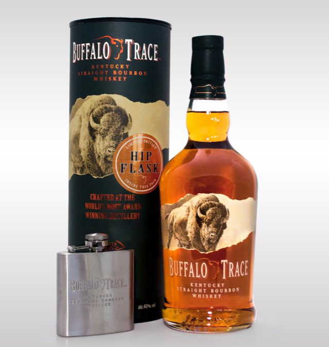HSLTom's tweet photo. Stuck for present ideas this Christmas? Look no further with a @BuffaloTraceUK #hipflask #giftpack #whiskey #bourbon #christmas available in select @waitrose and retail outlets nationwide. 🥃 #cheers https://t.co/2KfffYqwVk