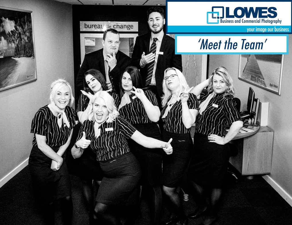 Why be serious? Let's have some fun at work! The fab team at Hays Travel in Ryde.