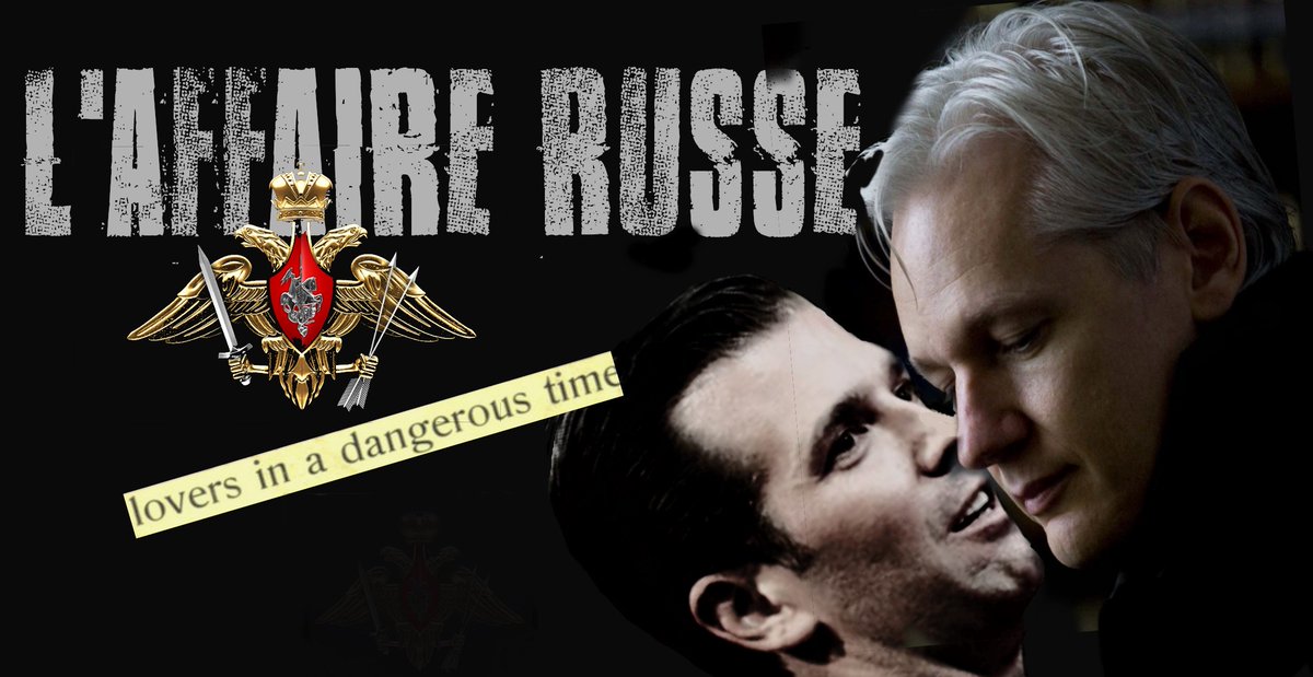 MuellerHurry's tweet photo. Where there is Wikileaks there is Putin. Dangerous Liasons @DonaldJTrumpJr . Wondering what other correspondence will reveal in #MuellerInvestigation . https://t.co/1Uumx91fWd