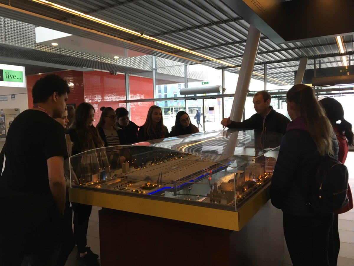 AdriSandor's tweet photo. A great visit to @ExCeLLondon today with our L4 students. Thank you Tom Edwards for the interesting tour and talk. @TourismTHEM @EventMgtTHEM https://t.co/HuGeyIfgdK