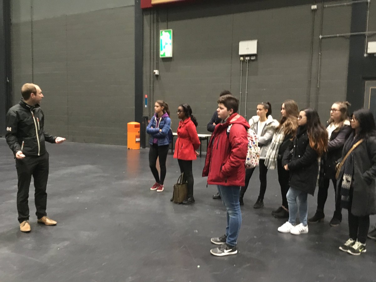 AdriSandor's tweet photo. A great visit to @ExCeLLondon today with our L4 students. Thank you Tom Edwards for the interesting tour and talk. @TourismTHEM @EventMgtTHEM https://t.co/HuGeyIfgdK