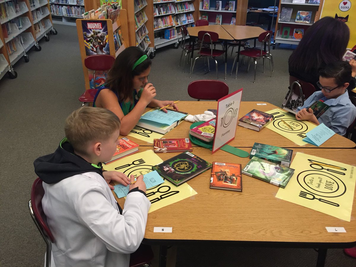 MrRslibrary's tweet photo. Have you ever tasted a book? We did! #cksdchats #ckschools #booktasting https://t.co/WjL6n0HG5T