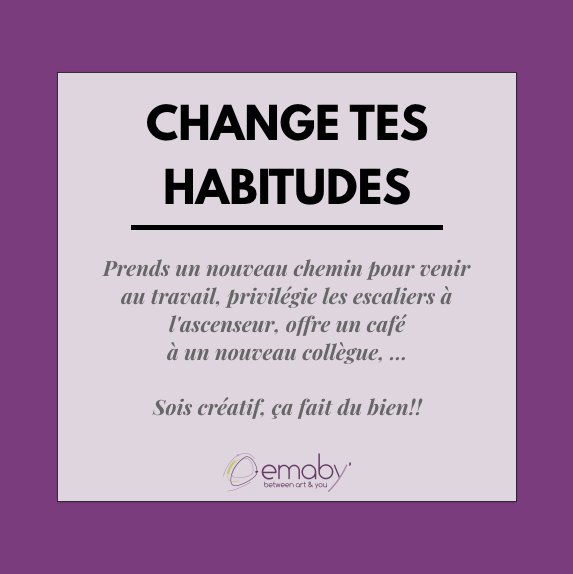 AgenceEmaby's tweet photo. Pour bien commencer la semaine! :-)
#agenceemaby #positivity #happymood #bonheurautravail #behappy https://t.co/cQnuqQ7IO3