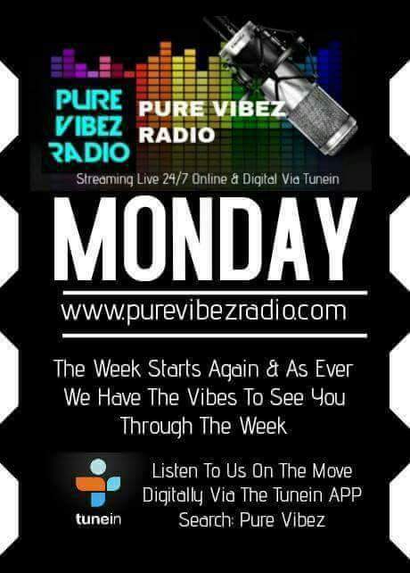DeeJayCress's tweet photo. It maybe Monday &amp; the week starts again but as ever @PureVibez1 has got the vibes to keep you going 24/7 so keep it #PVR
Online: https://t.co/qo1BaXN69P
Digital Via Tunein Search: pure vibez 
Facebook: pure vibez radio
Twitter: @PureVibez1 https://t.co/sF8lhdqFTq